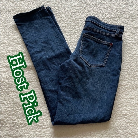 𝅺✅2X Host Pick✅ Spanx The Slim X Straight Jeans, 28 - Picture 1 of 8